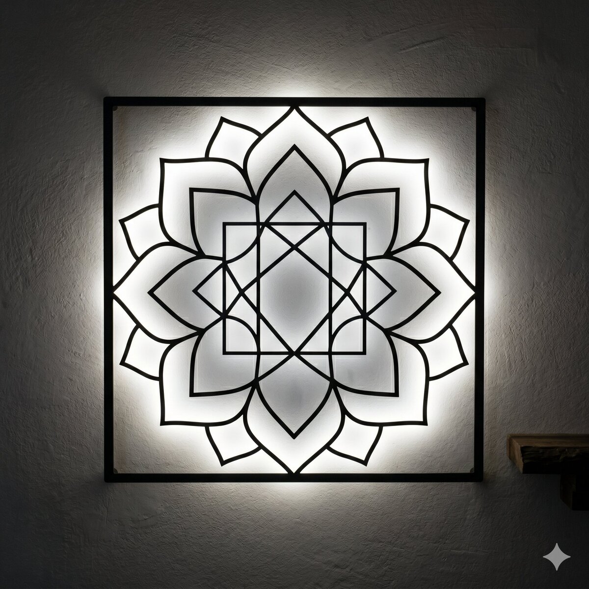 Geometric Art - Star mandala pattern